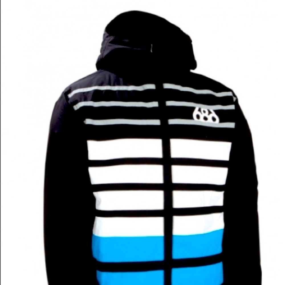 686 Mannual Block Snowboard Jacket Black NWT